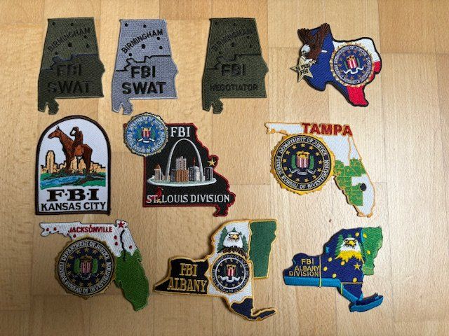Patch/Abzeichen Police FBI USA (Lot) | Kaufen auf Ricardo