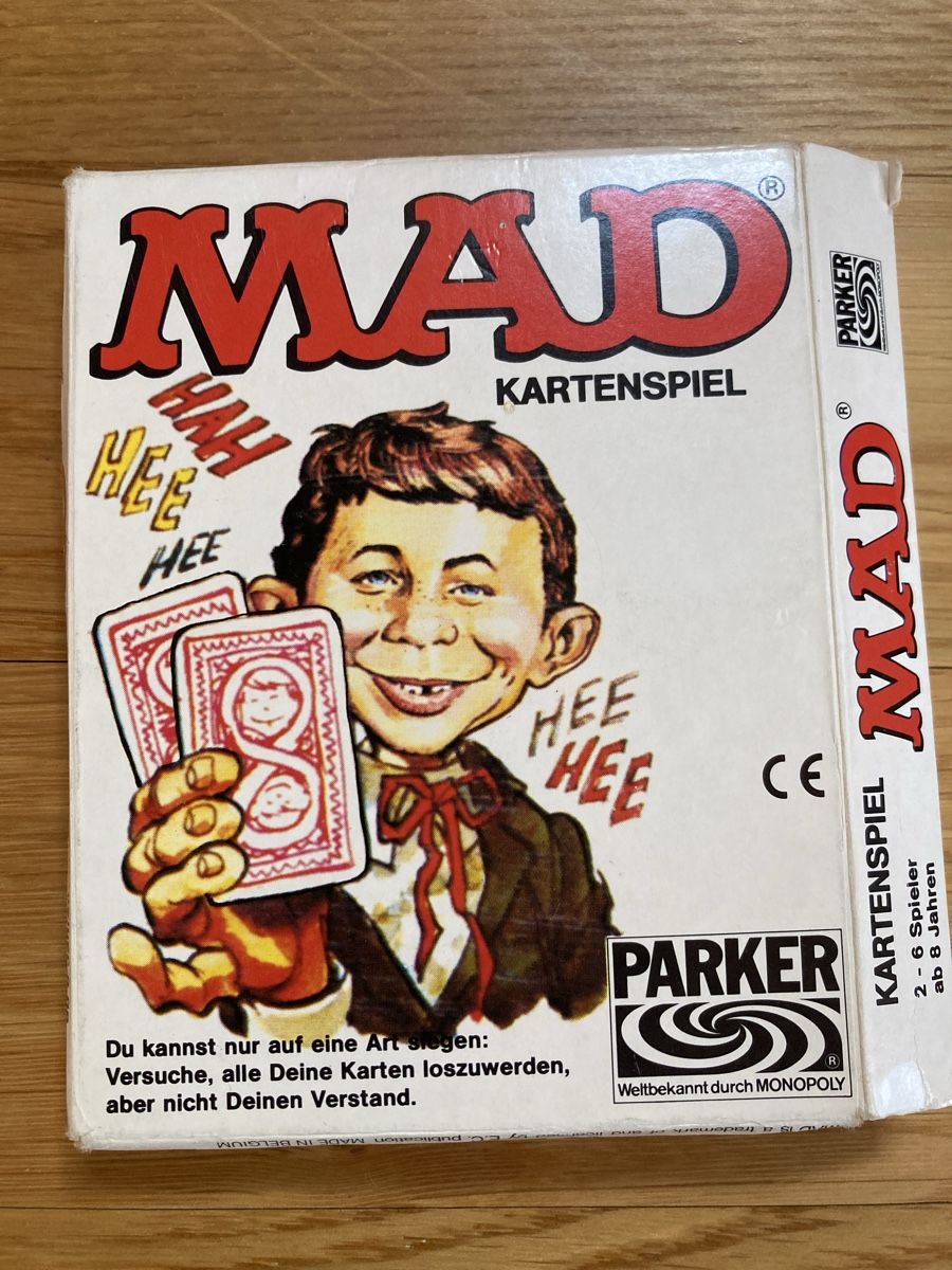 Parker Giochi: MAD Kartenspiel original – Nuovo (secondo la descrizione) da Burgdorf venduto da Jointler