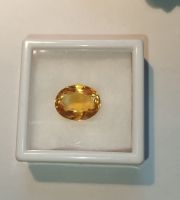 Gelber Topas 8,61 ct Rund VVS Unbehandelt Brasilien Edelstei