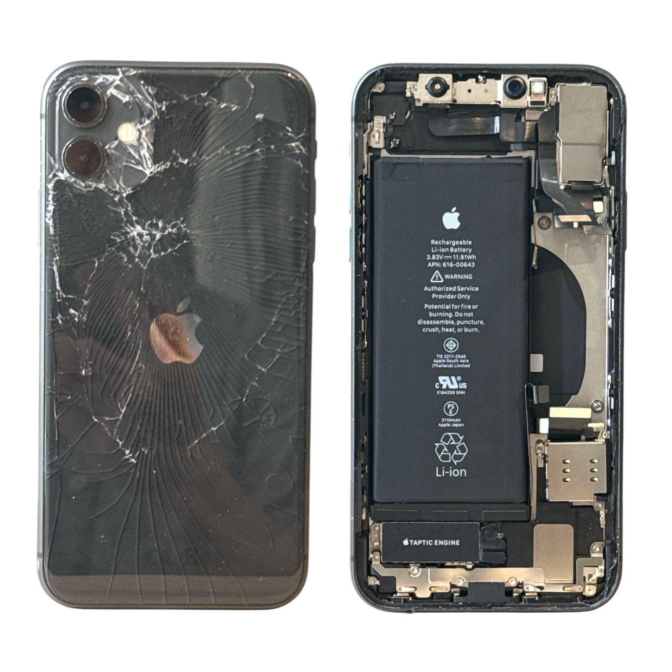 Apple Telefoni cellulari / Smartphones: Châssis iPhone 11 avec composants batterie 84% – Usato da Morges venduto da DA-repa