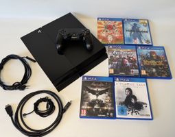 Sony PS4 500GB + 6 Spiele + Controller FW 11.02