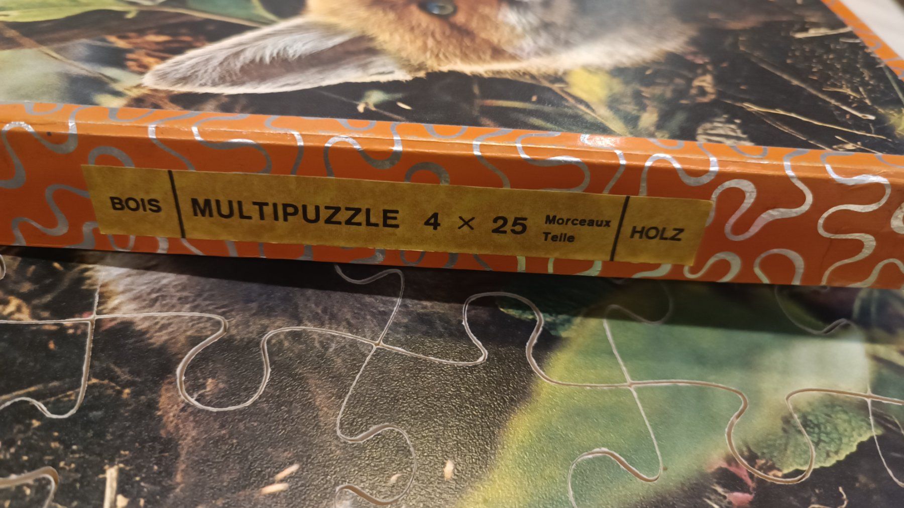Penelope Puzzles: Penelope Puzzle 4x25 Holz Tiere – Gebraucht aus Reiden von Zofi-Brocki 3