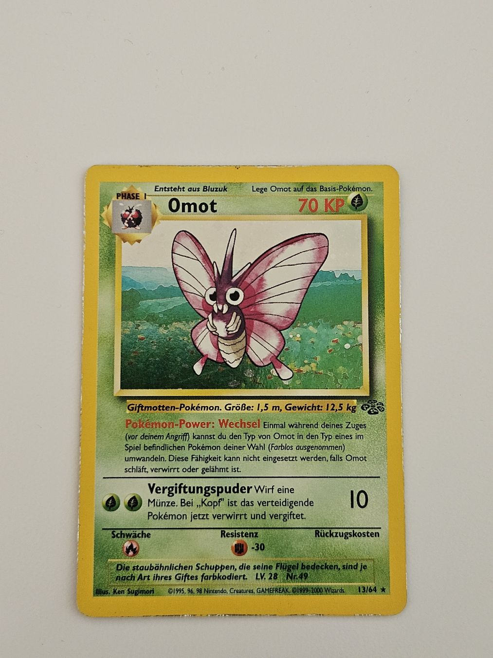 Pokémon Carte collezionabili: Pokemon Omot Holo Jungle – Usato da Baar venduto da phi_6xdh