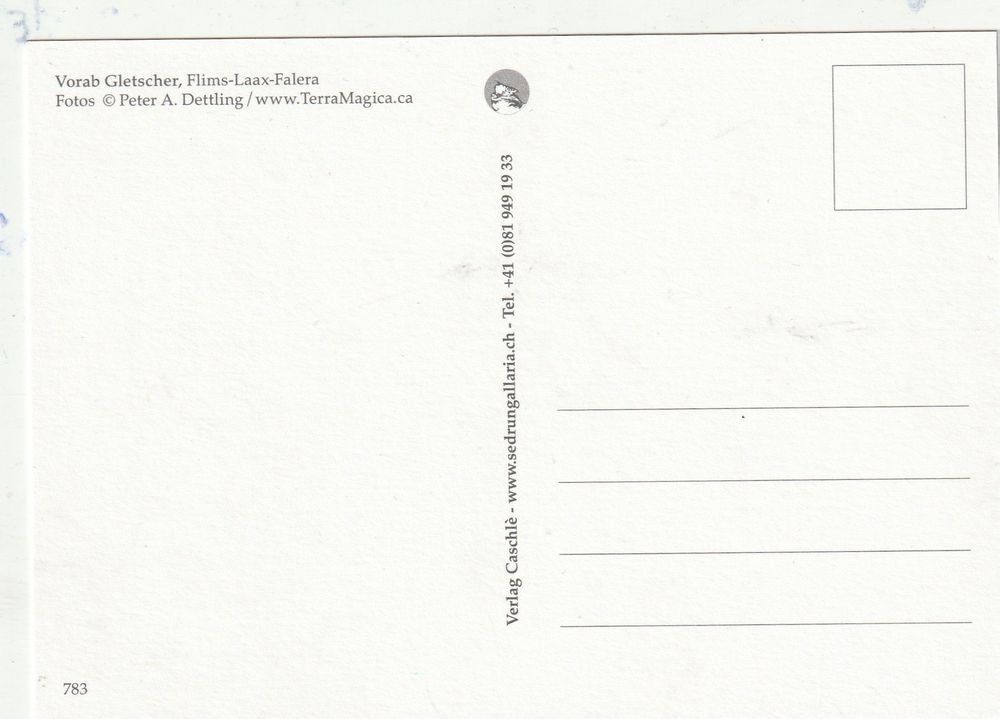 Cartoline postali: Laax Skibetrieb Vorabgletscher – Usato da Lumbrein venduto da made02 1