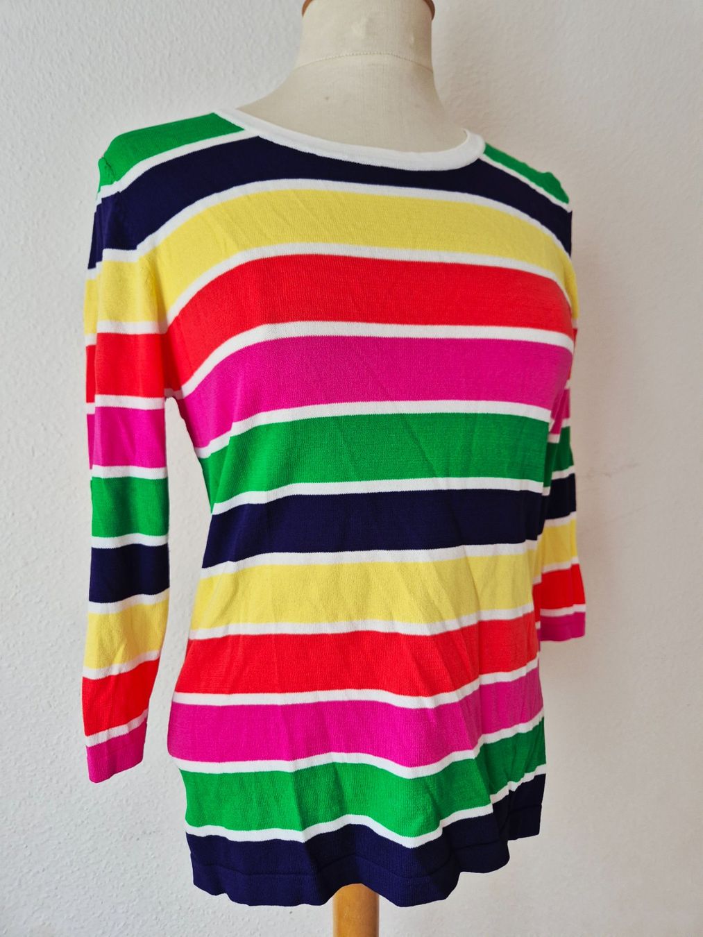 Maglioni & Felpe: PULLOVER PULLI PUNTO ROMA S 36 BUNT GESTREIFT,  TOP – Usato da Elsau venduto da the-colorful-side 3