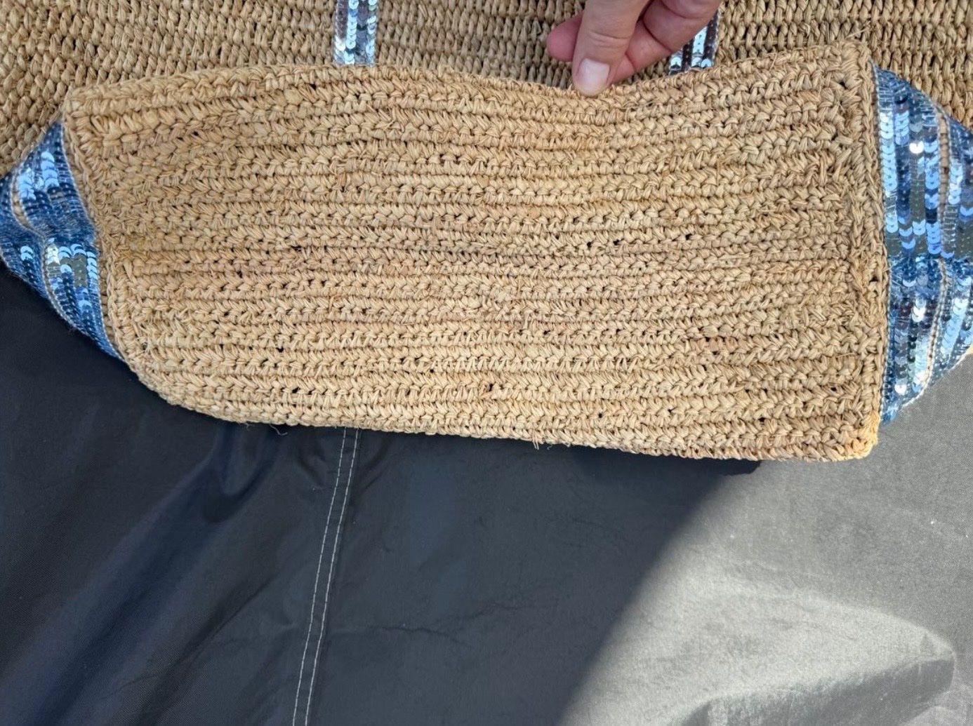 Vanessa Bruno Borse da donna: VANESSA BRUNO RAFFIA BASIC TOTE – Nuovo (secondo la descrizione) da Diepoldsau venduto da Soleil0425 5
