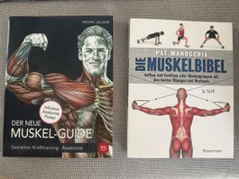 Fitness Bücher Set Muskel-Guide und Muskelbibel