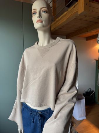 10DAYS Sweater Beige, kurz geschnitten, Grösse M, neuwertig