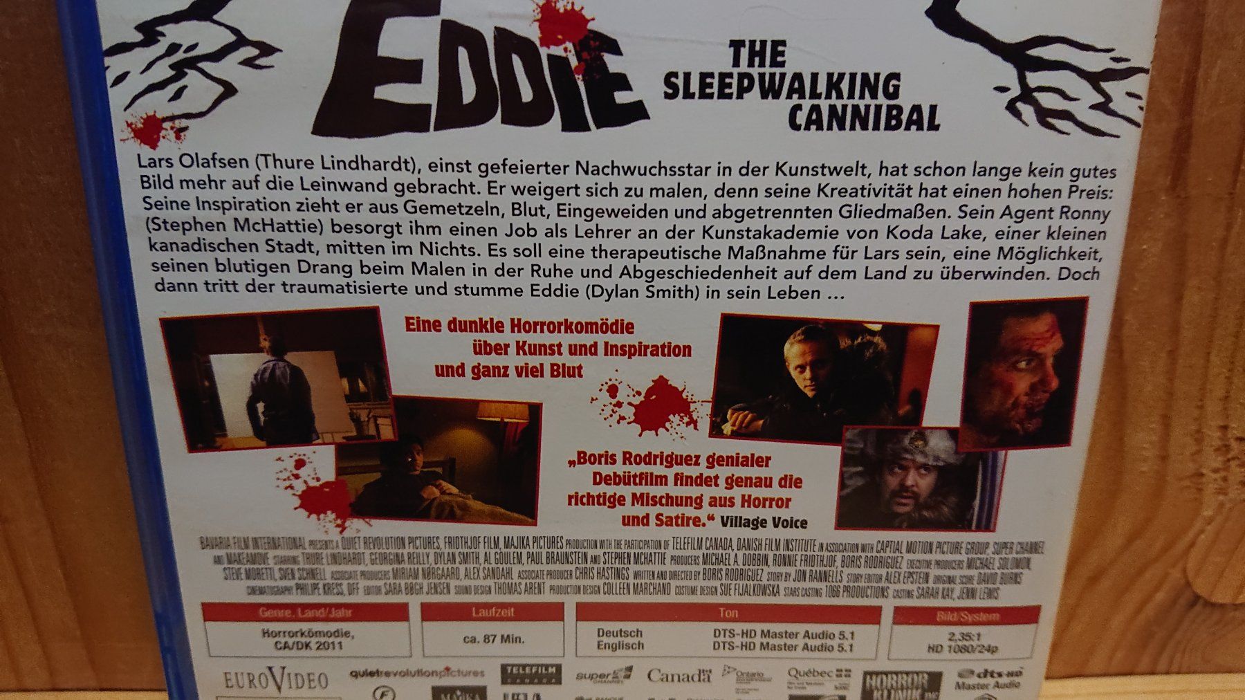 Tutti i DVDs: EDDIE The Sleepwalking Cannibal Blu-Ray – Usato da Wilderswil venduto da Exebub 2