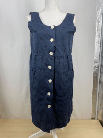 Robe-chemise bleue