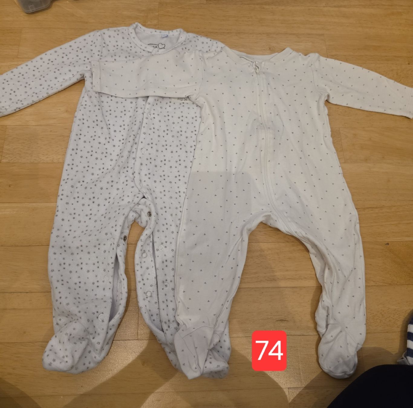 Ensembles coordonnés: 74 // 2 Baby Strampler Set  – D'occasion à Fislisbach par Andreafa