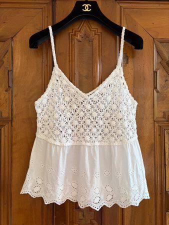 SUMMER TOP 100% Baumwolle Gr.: S/M 36/38DE