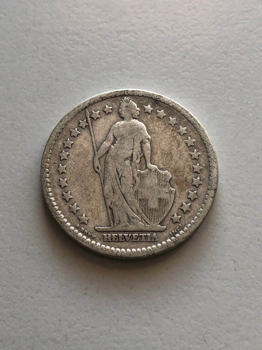 Tutti le monete: 2 Fr. 1874 – Usato da Schötz venduto da Odpa 1