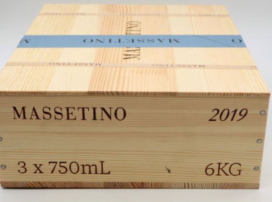 Masseto Vino: MASSETINO 2019 – Nuovo e nell'imballaggio originale da Grenchen venduto da O.r.i.g.
