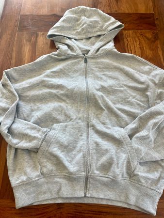 Sweat à capuche gris Bershka taille S