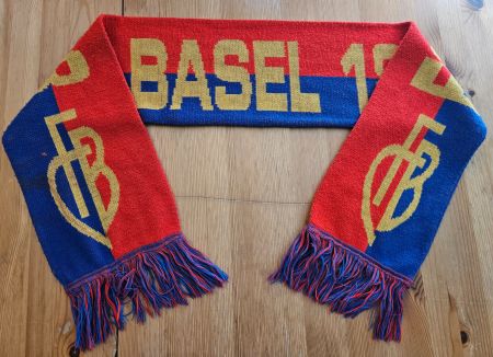 FC Basel Fan Schal FCB Fussball vintage