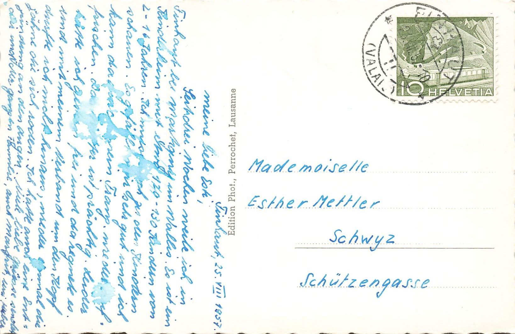 Cartes postales: FINHAUT Clairval – D'occasion à Schwyz par Seffi56 1