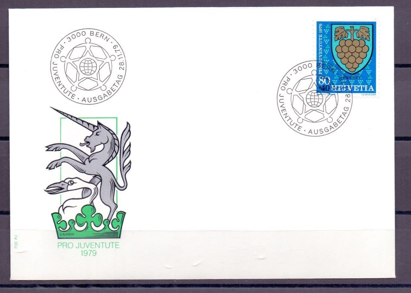 Tutti i francobolli: CH FDC Pro Juventute Einzel 1979 – Usato da Koblenz venduto da Markenhimmel