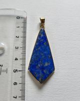 18 karat 750 Gold Anhänger Mit Lapislazuli