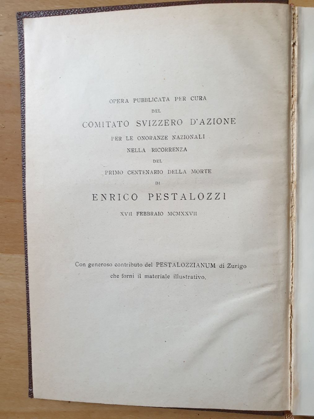 Libri: Giovanni Enrico Pestalozzi – Usato da Viganello venduto da Priska.c 1