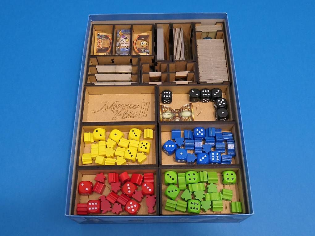 Giochi: Brettspiel Insert - Marco Polo II – Nuovo (secondo la descrizione) da Brunnen venduto da ronnyvorbrodt