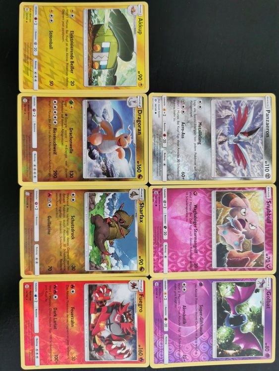 KEEPSEVEN Pokemon Karten Set - 20 Originale Glitzerkarten Auf Deutsch