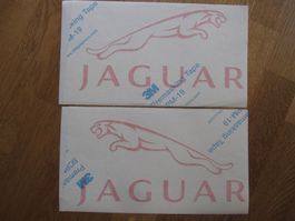 2er JAGUAR Aufkleber Top Angebot