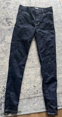 Levi's 720 High Rise Super Skinny Jeans, Dunkelblau, 26