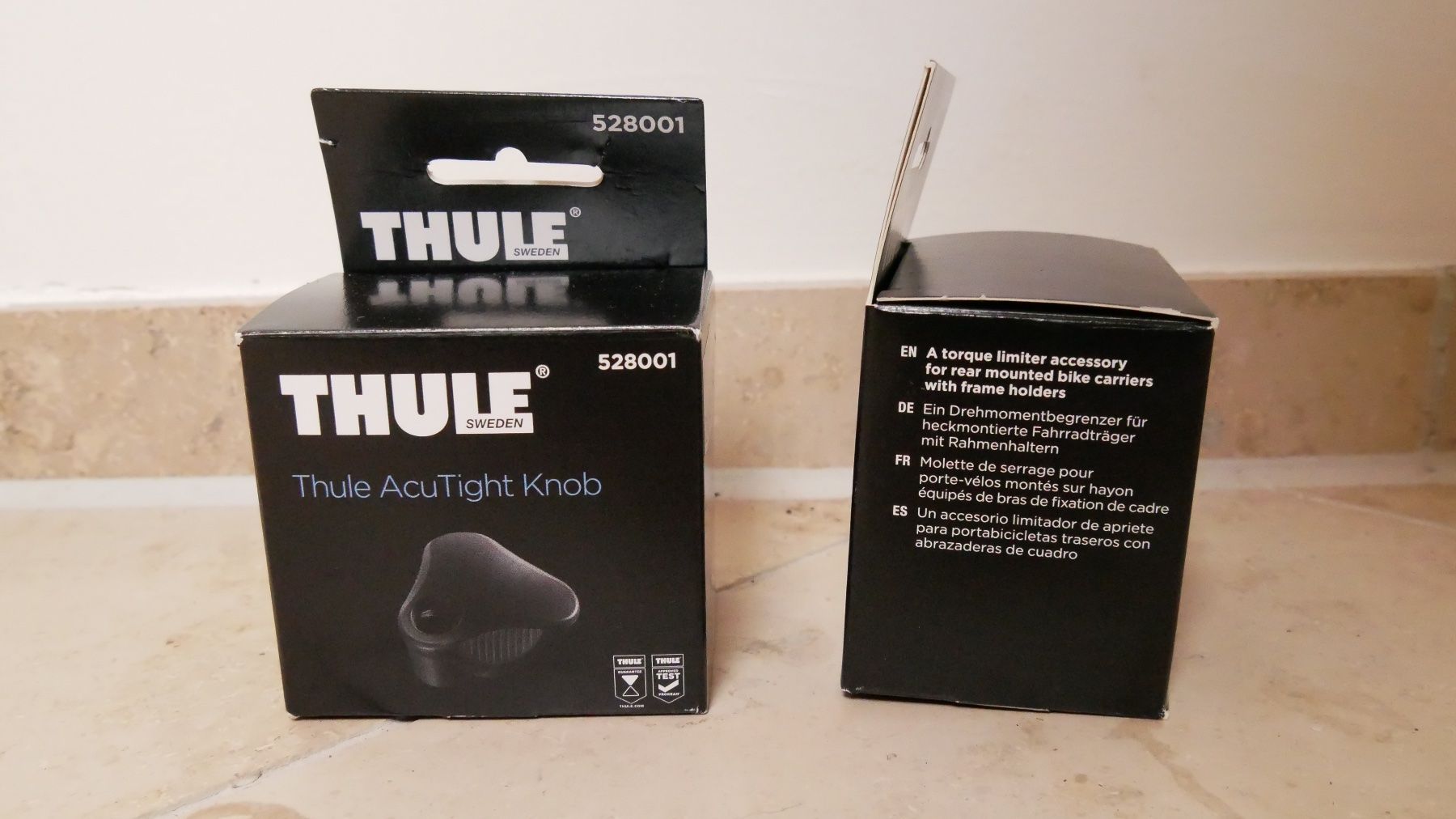 Pezzi di ricambio: 2x Thule AcuTight Knob Velo Teil schwarz – Nuovo e nell'imballaggio originale da Zürich venduto da julia_zueri 1