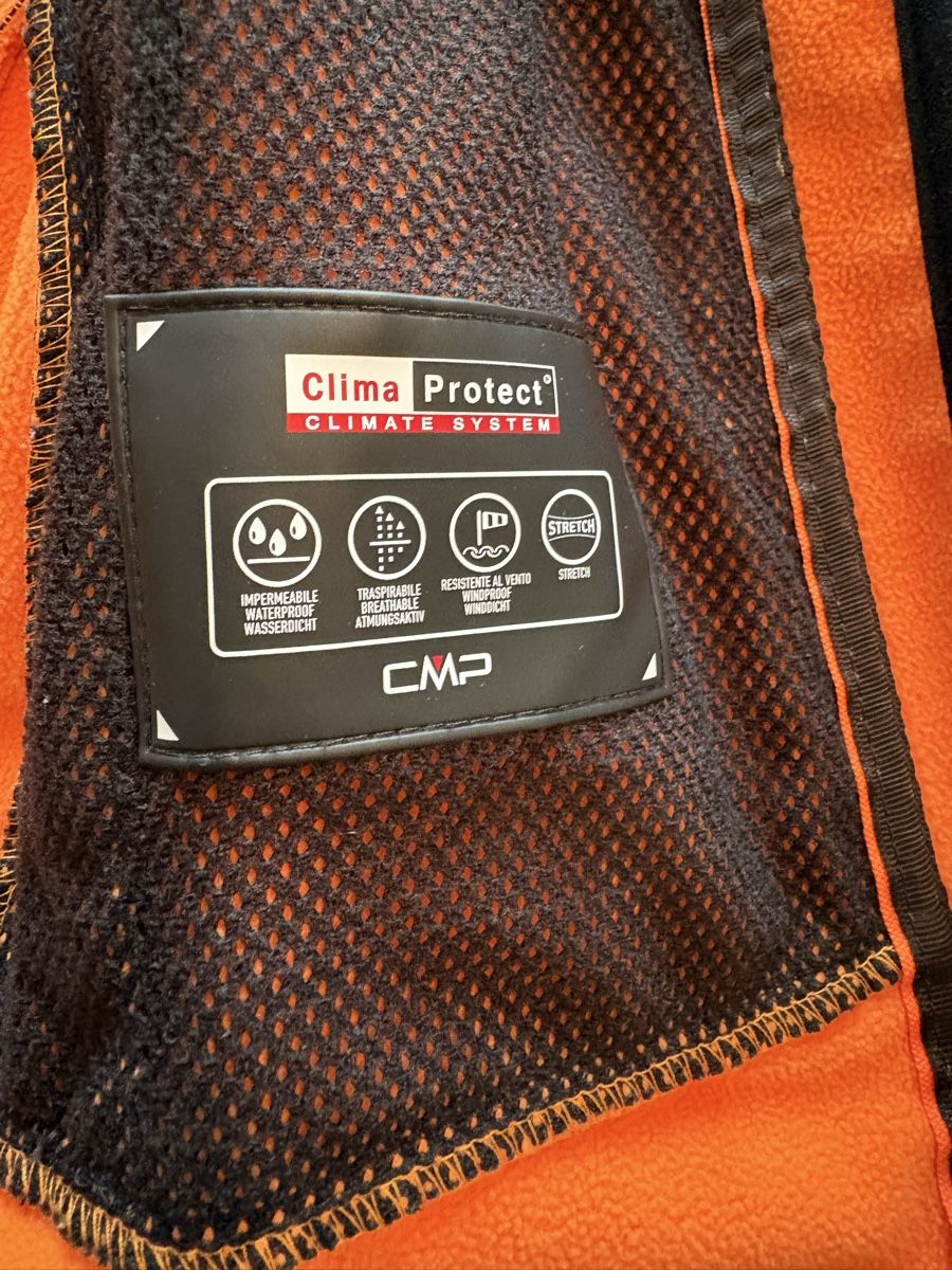CMP Giacche & Cappotti: CMP Softshelljacke dunkelgrau orange Grösse 176 neuwertig – Nuovo (secondo la descrizione) da St. Gallen venduto da Jannes01 3