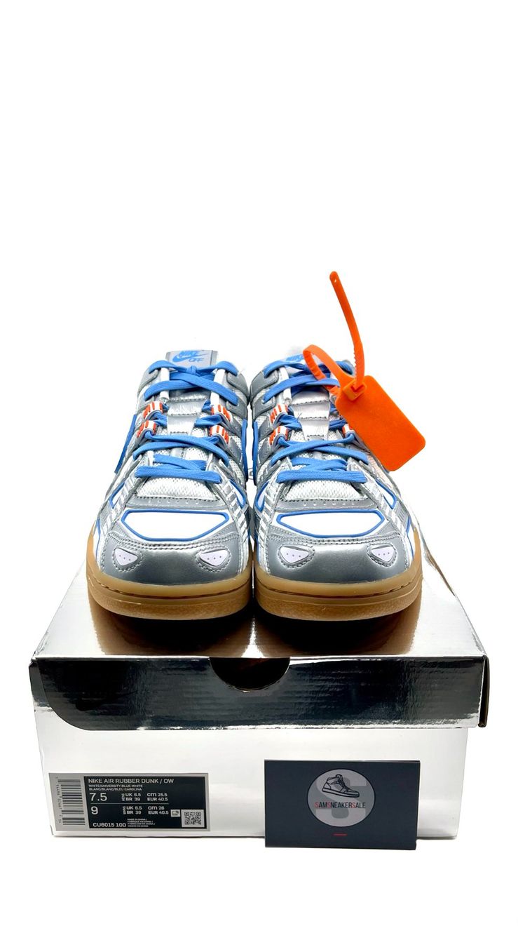 Off-White Scarpe da uomo: Nike Air Rubber Dunk Off-White UNC Grösse EU 40.5 – Nuovo e nell'imballaggio originale da Küsnacht ZH venduto da SamSneakerSale 3