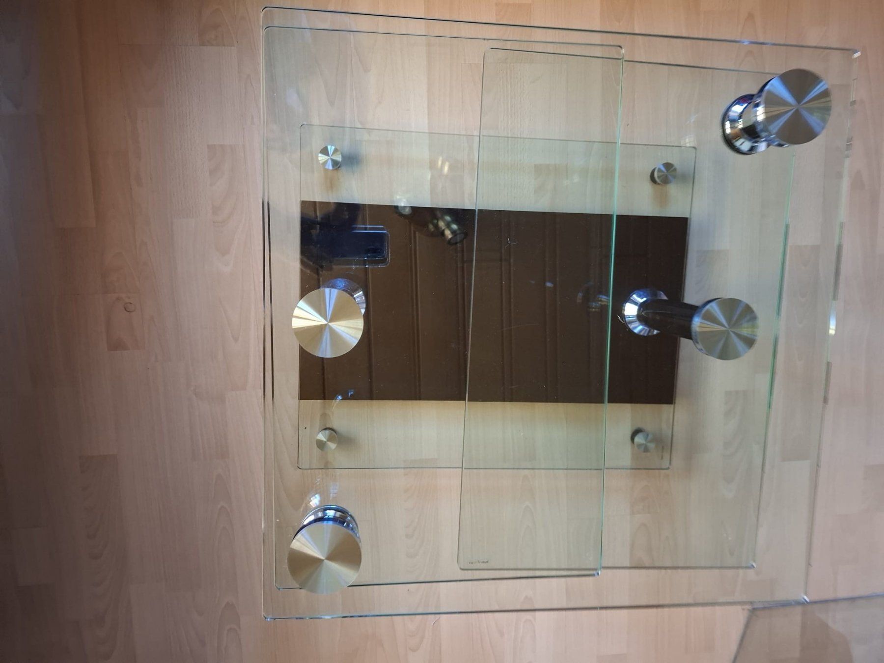 Tische: Salontisch aus Glas – Gebraucht aus Aarwangen von chuemi27 1