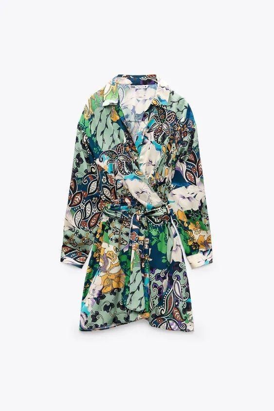 Zara Vestiti: Zara Floral Print Mini Dress – Nuovo e nell'imballaggio originale da Basel venduto da 1moonstar