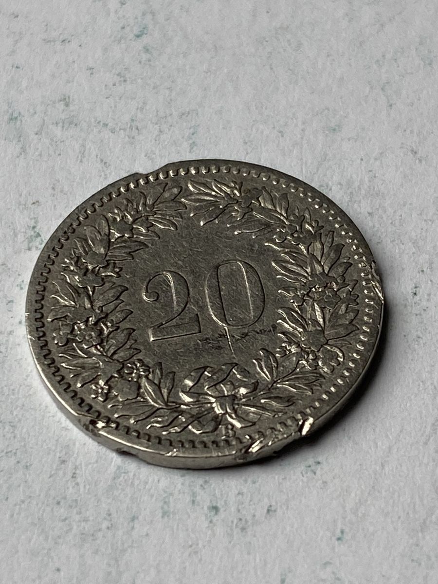 Tutti le monete: CHF 0.20 - 1885 – Usato da Payerne venduto da Mike1682