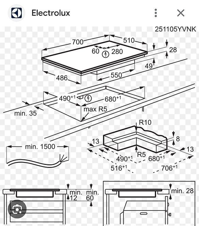 Electrolux Herde: Electrolux inductionsfeld GK69TSICN – Gebraucht aus Wolhusen von satmin 1