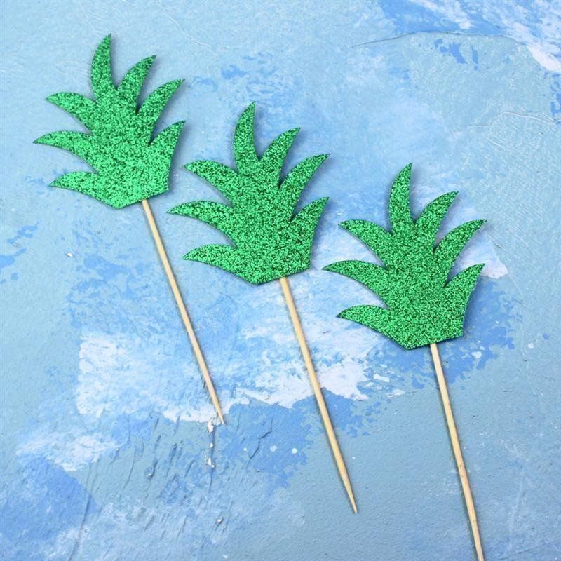 Tutte le decorazioni: ***Palmblatt Cupcakedeko*** – Nuovo e nell'imballaggio originale da Gattikon venduto da psailer 4