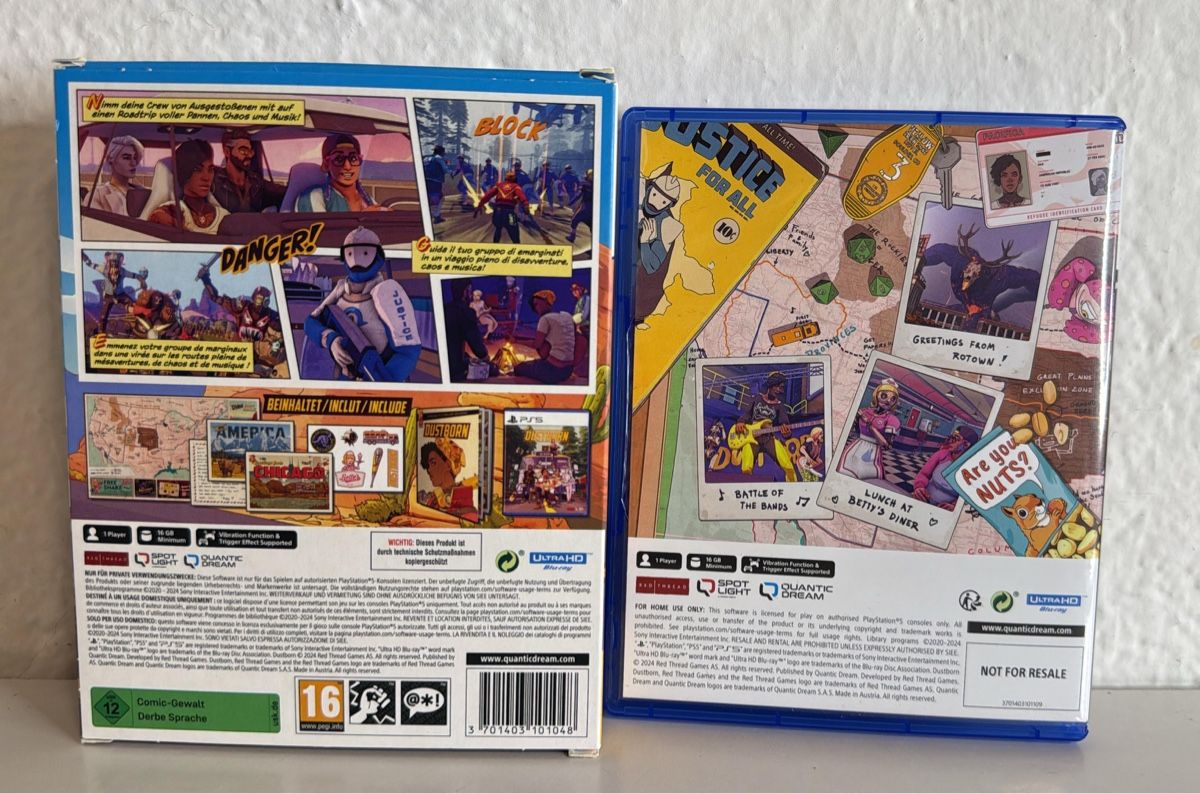Sony Giochi: Dustborn PS5 Game Deluxe Edition - Great Condition! – Usato da Ehrendingen venduto da bubulence 1