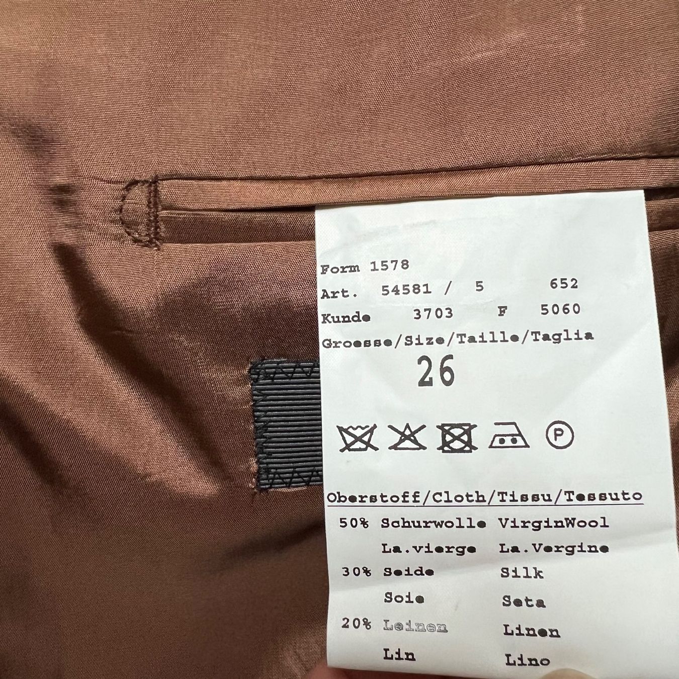 Jacken: ODERMARK VON DÄNIKEN - Vitale Barberis Canonico Sakko – Neu (gemäss Beschreibung) aus Zürich von ClosetQueen 9