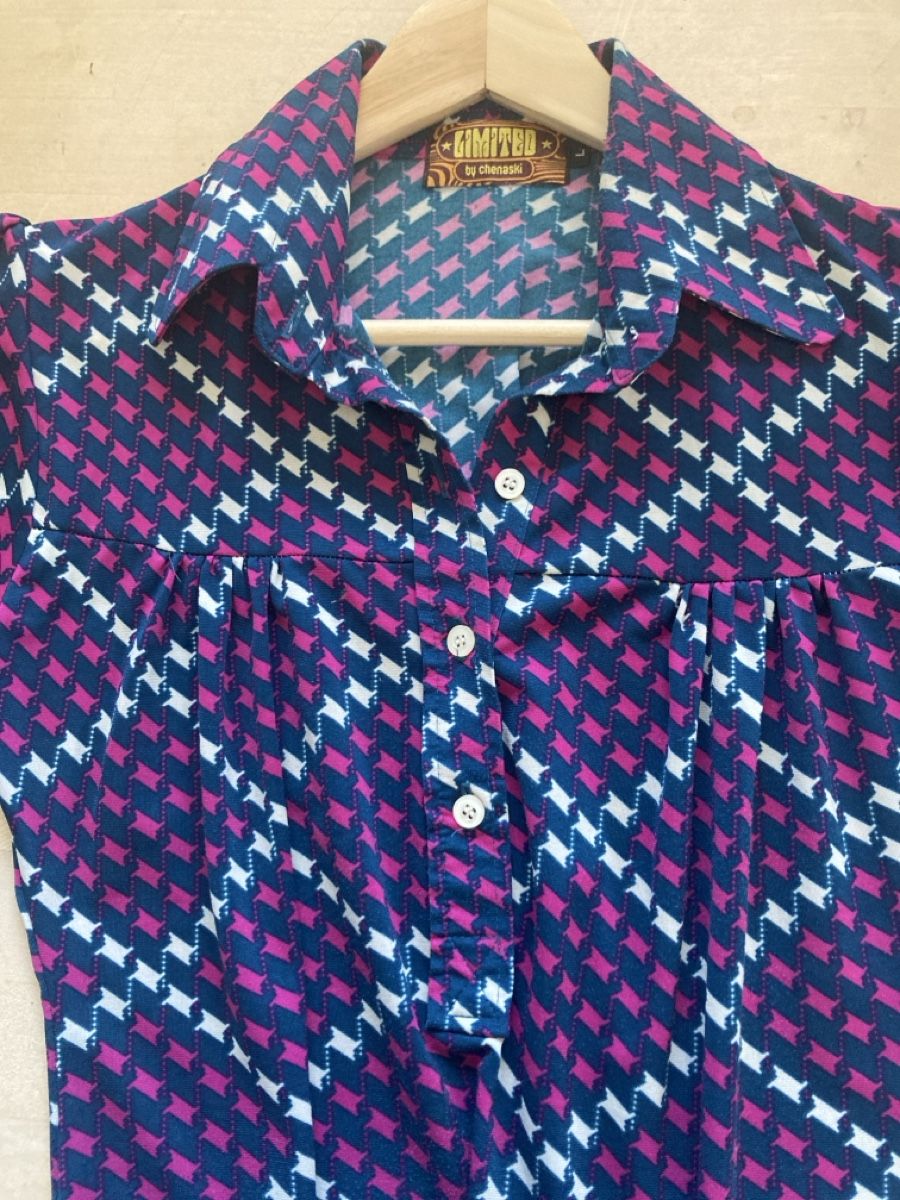 Kleider: VKleid Vintage gemustert Marke Limited Chenaski – Gebraucht aus Frenkendorf von Bleandro 2