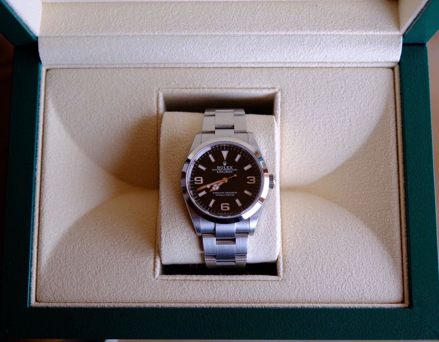 Rolex Uhren: Rolex Explorer 36mm 124270 – Neu (gemäss Beschreibung) aus Mettmenstetten von FairPriceGuy