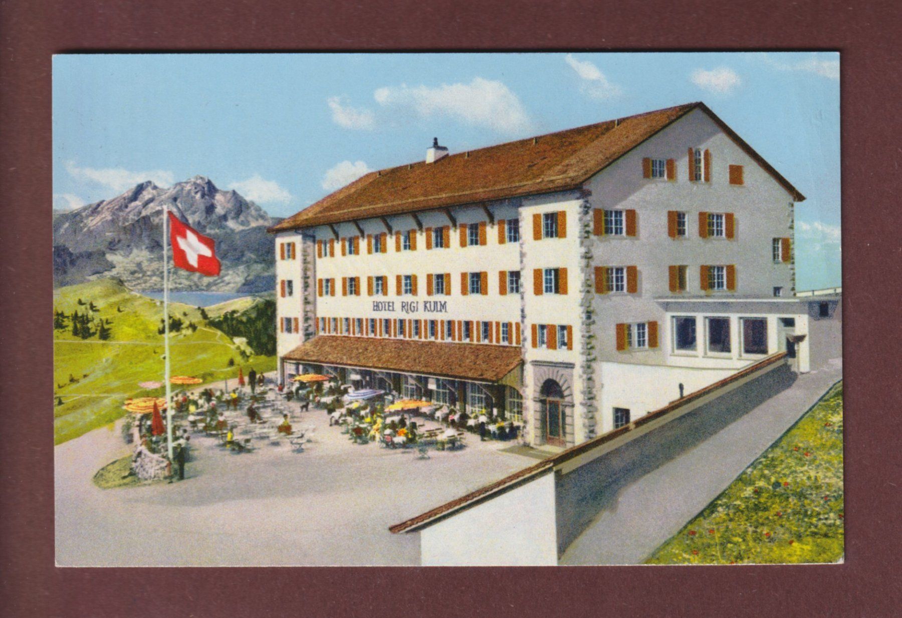 Cartes postales: Hotel RIGI-KULM - 1962 – D'occasion à Pully par nicecards-shop