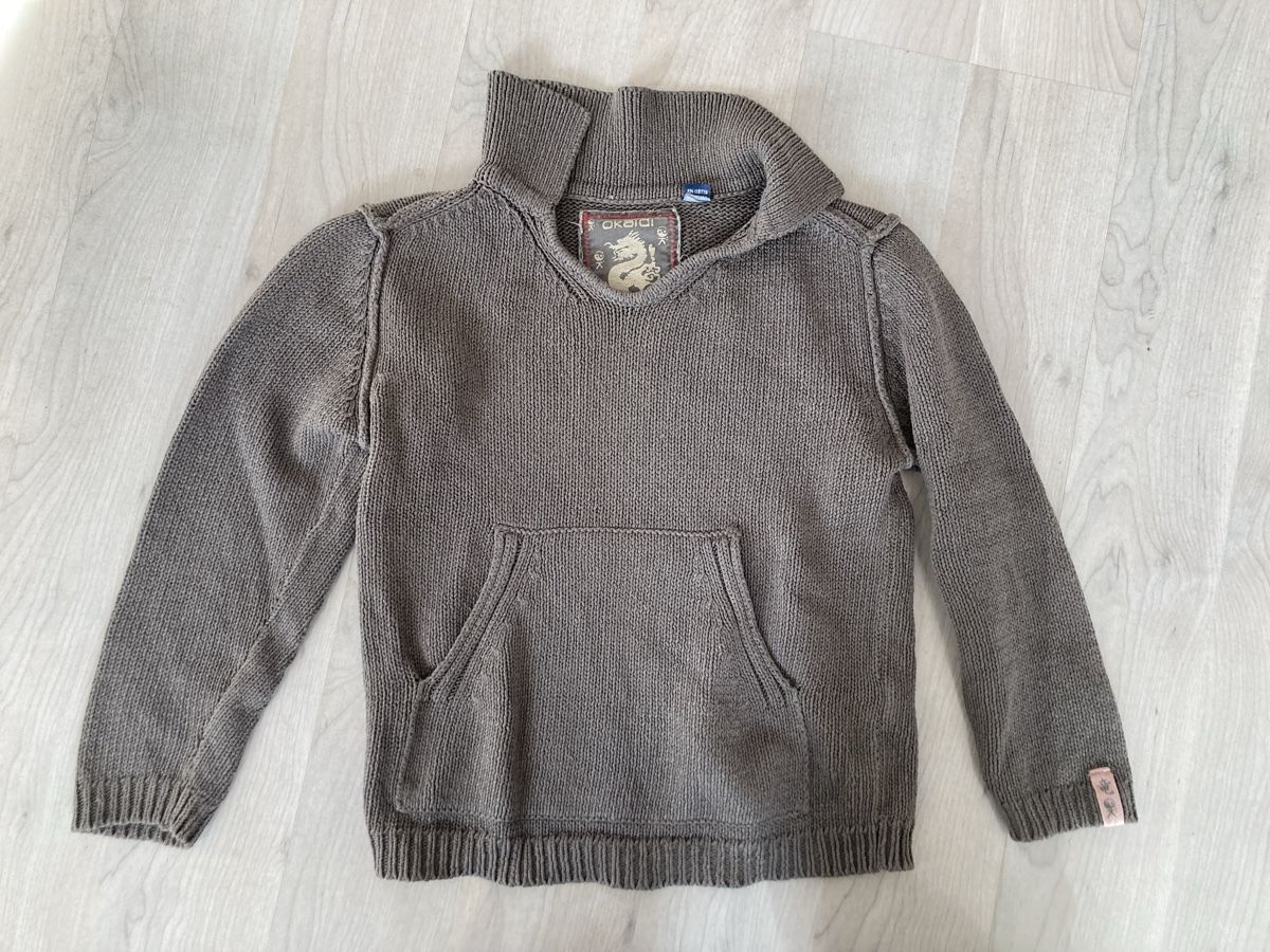 Okaidi Pullover & Sweatshirts: Strickpullover Okaidi 104 – Gebraucht aus Amden von Karplusan