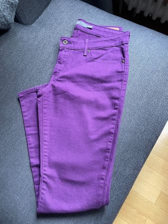 Jeans Levi's donna color melanzana