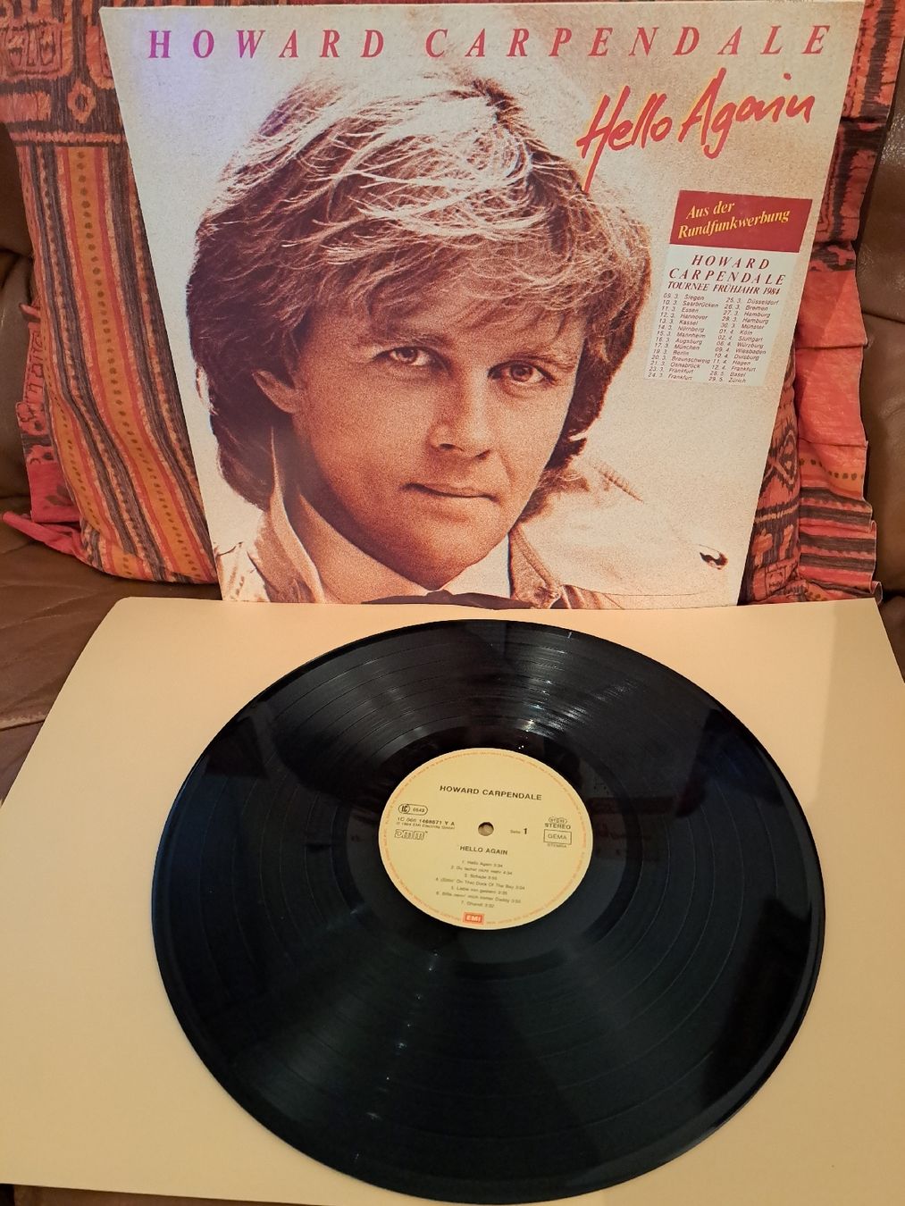 Dischi in vinile: Howard Carpendale "Hello Again" Vinyl LP - Frühling Special  – Usato da Zuerich venduto da Mocambo19