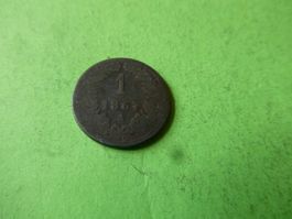 Oesterreich 1861 A, 1 Kreuzer