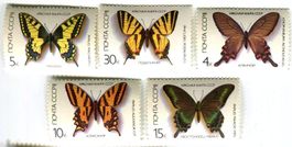 Briefmarken "Schmetterlinge". UdSSR
