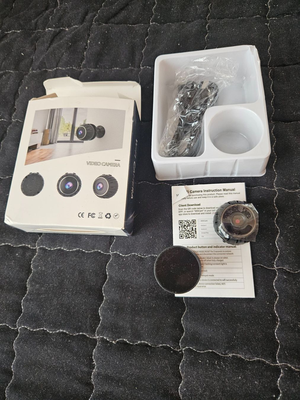 Webcams: Minikamera HD WIFI APP - micro SD IR – Neuf (Voir description) à Reitnau par blue52