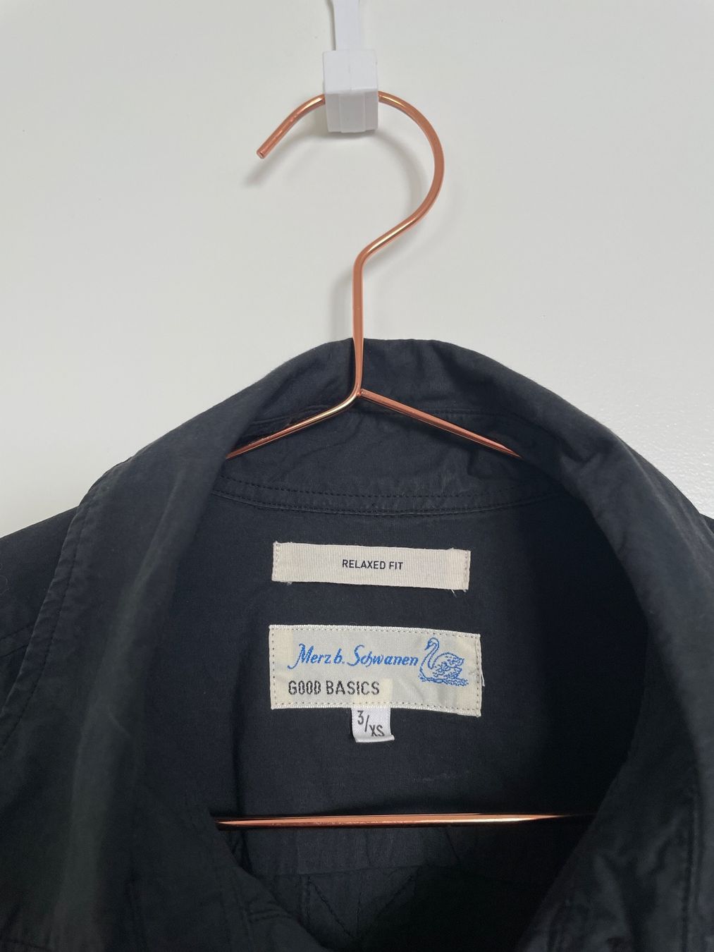 Camicie: Hemd schwarz Merz b. Schwanen Gr. XS – Usato da Zürich venduto da Nhpp 2