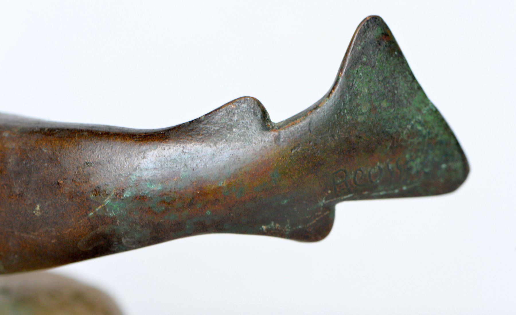 Skulpturen & Statuen: Statuette poisson signée "Reussner" – Gebraucht aus Neuchâtel von Neuchatel 9
