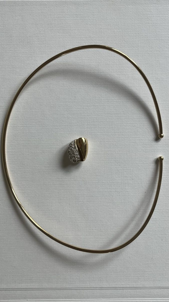 Pierre Lang Colliers: Collier Pierre Lang rigido oro giallo con diamanti e pendent – D'occasion à Lugano par yul_fhg2 4